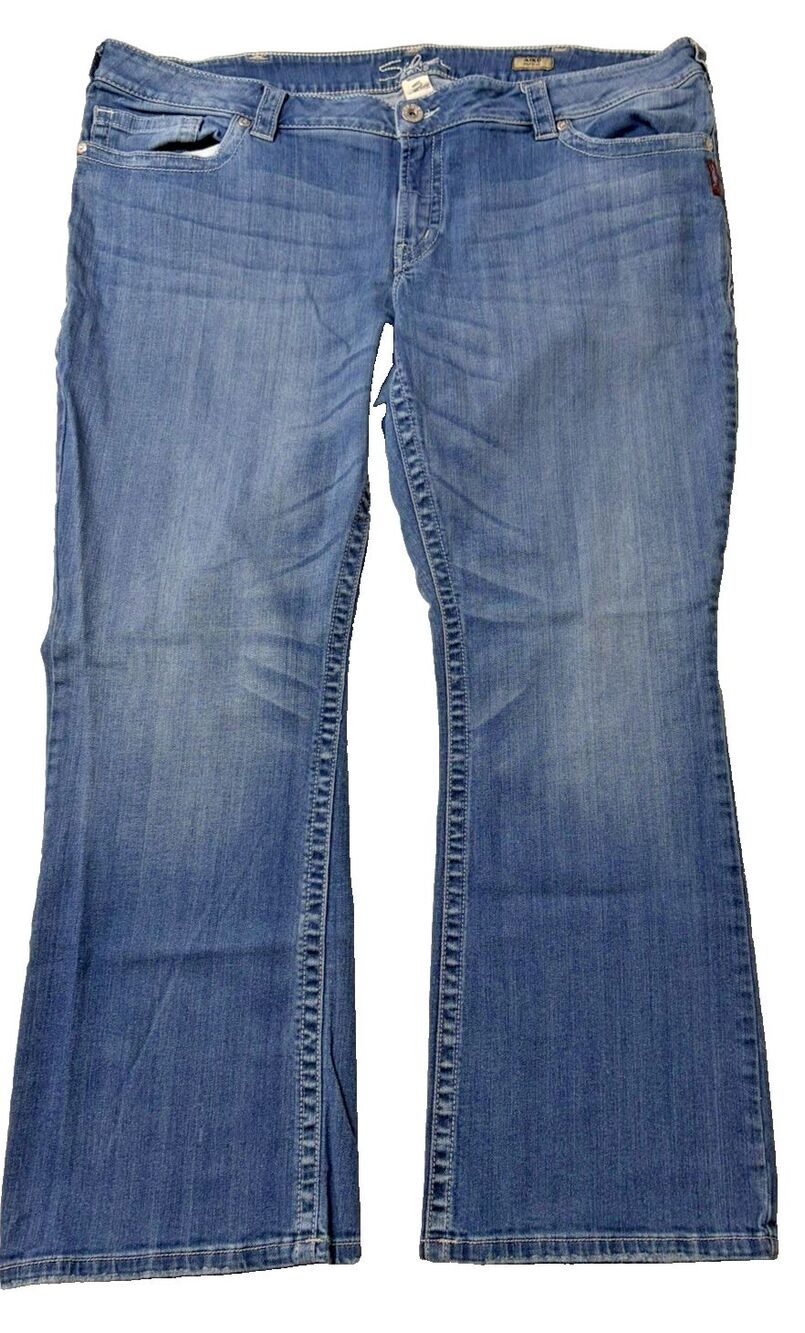 Silver Jeans AIKO Bootcut Jeans  Womens 24 L30